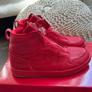 2018 Anna Wintour x Wmns Air Jordan 1 Retro High Zip 'University Red'